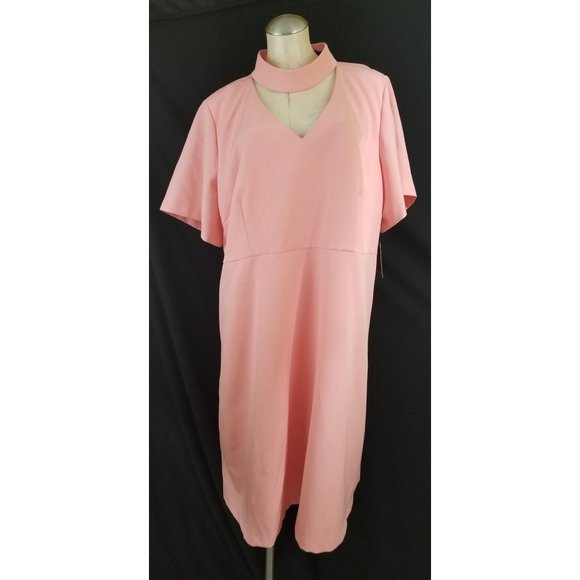 Eloquii Dresses & Skirts - 3/$25 Eloquii Size 24 Pink Day to Night Dress